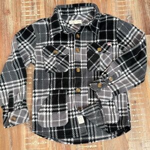 Boys Appaman Snow Fleece Button Down/Jacket shirt